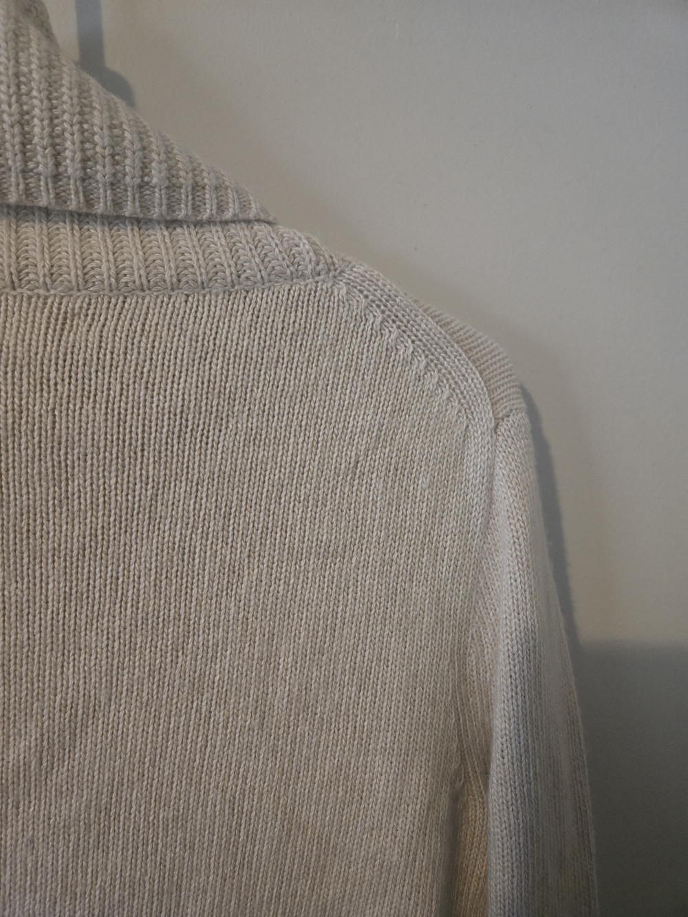 J. Crew Cream Turtleneck Wool Blend Knit Sweater - Picture 6 of 6